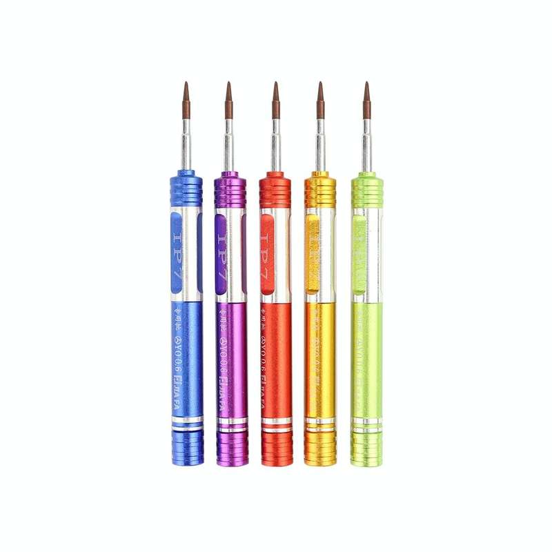 JF-iphone7 Tri-point 0.6 Part Screwdriver for iPhone X/8/8P/7/7P & Apple Watch(Green)