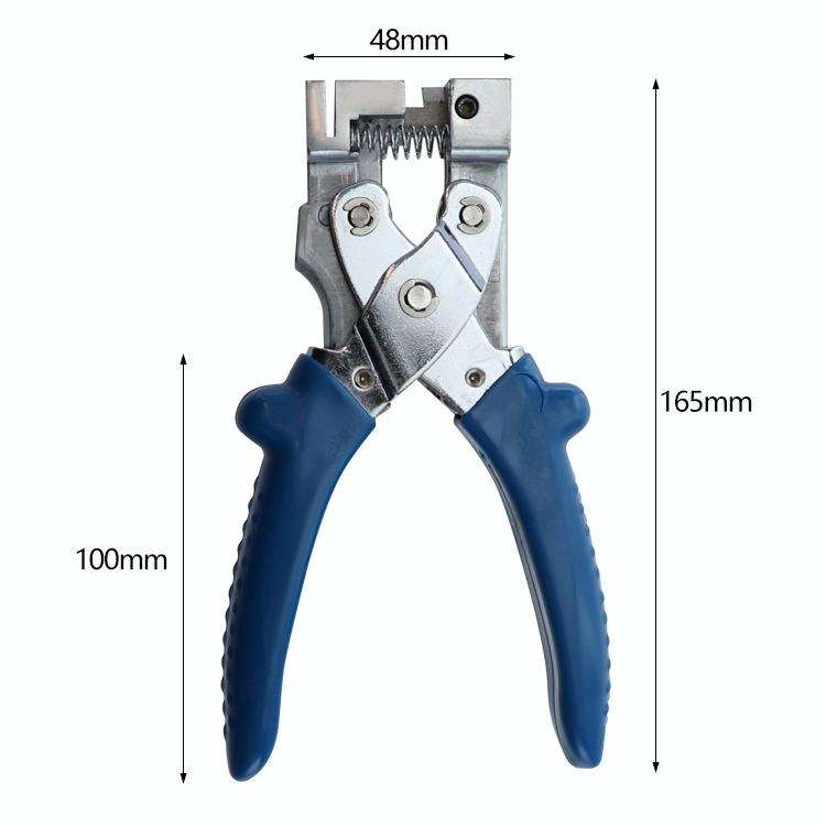 RUITOOL V-shaped Fold Pliers 90 Degree Angle Pliers Clamp Strip Edge Band Strip Pliers(Orange)