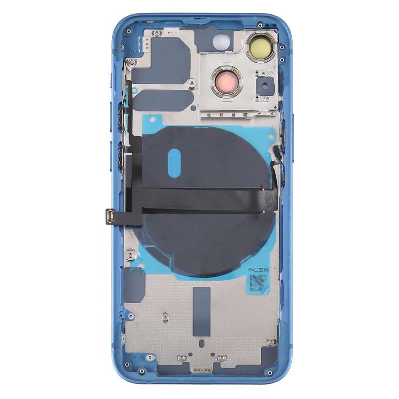 For iPhone 13 mini Battery Back Cover with Side Keys & Card Tray & Power + Volume Flex Cable & Wi...