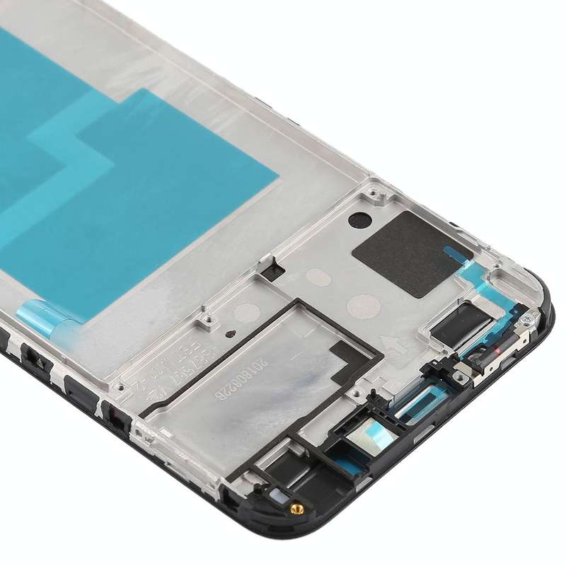 Front Housing LCD Frame Bezel for Huawei Honor Play 7A(Black)