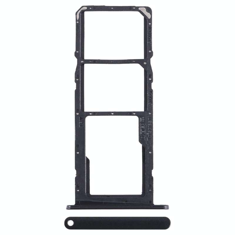 For Honor 20 SE SIM + SIM + Micro SD Card Tray (Black)