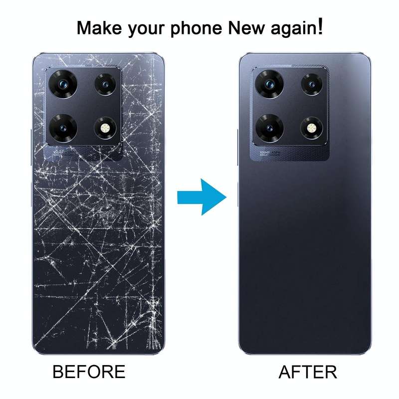 For Infinix Note 30 Pro 4G X678B Original Battery Back Cover(Gold)