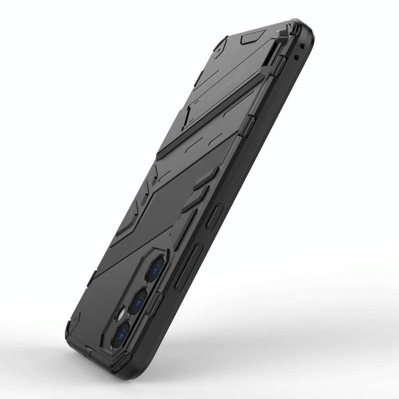 For Samsung Galaxy A34 5G Punk Armor 2 in 1 PC + TPU Phone Case(Black)