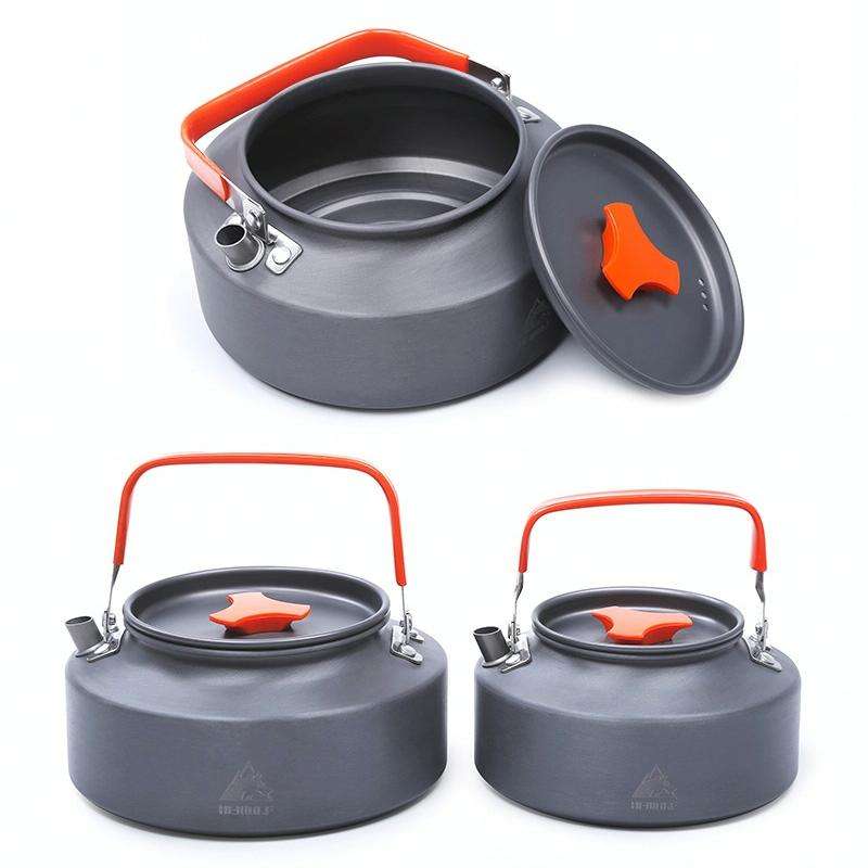 Hewolf HW-1782 Outdoor Kettle Pot Camping Tea Portable Kettle Cookware Pot, Capacity: 1.6L