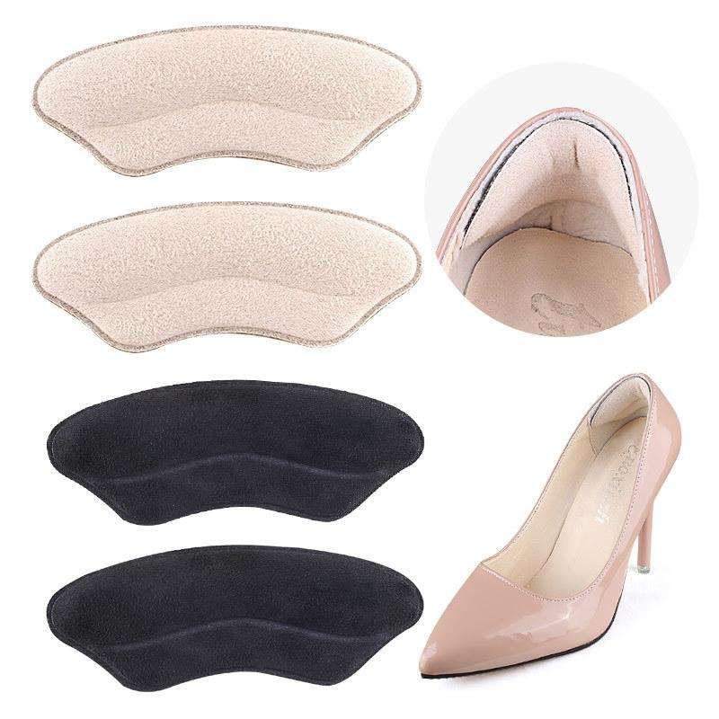 5 Pairs 062 High-heeled Shoes Sponge Soft Anti-abrasion Anti-slip Heel Protective Sticker(Apricot)