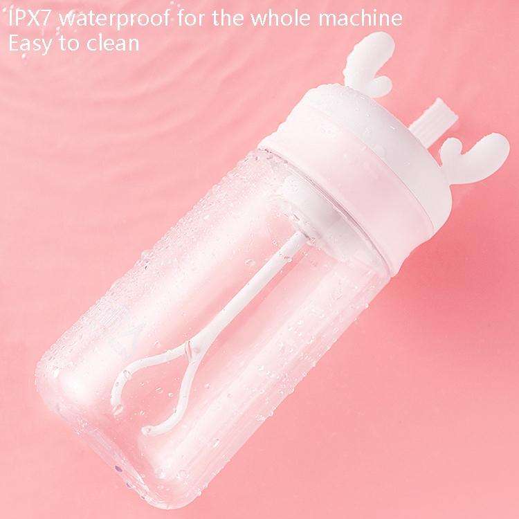 V7 Automatic Electric Stirring Cup Plastic Shake Cup(Light Green)