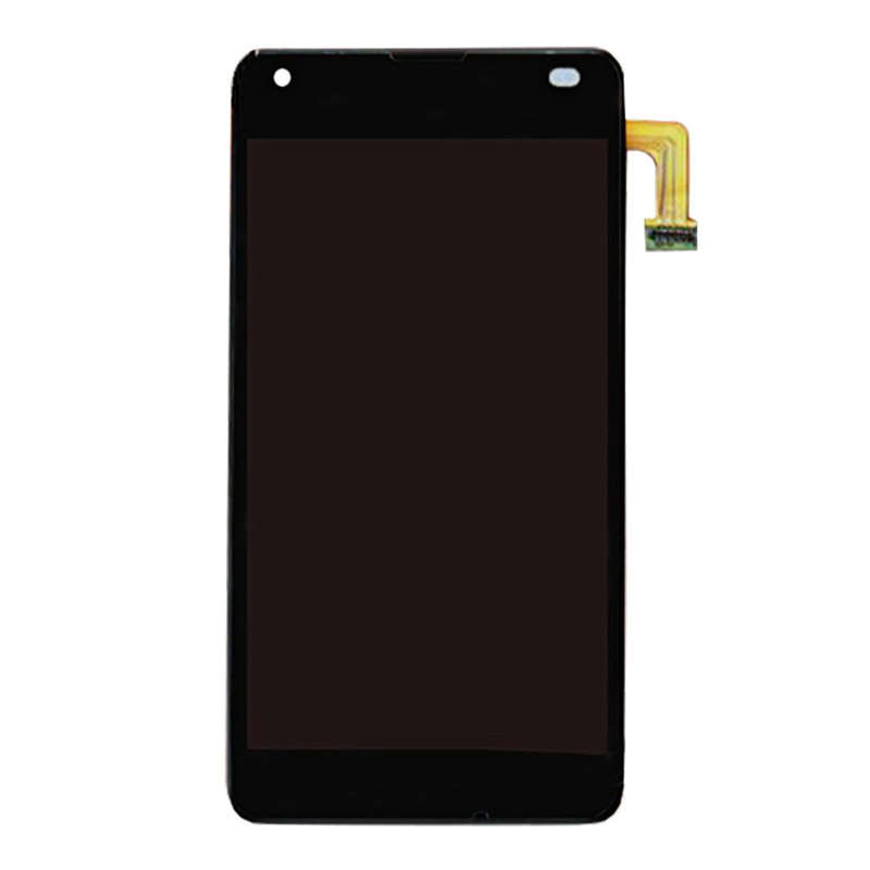 TFT LCD Screen for Microsoft Lumia 550 Digitizer Full Assembly with Frame (Black)