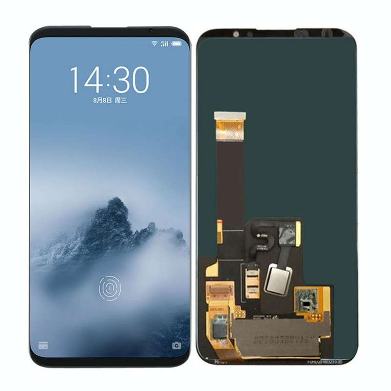 Original LCD Screen for Meizu 16th Plus with Digitizer Full Assembly(Black)