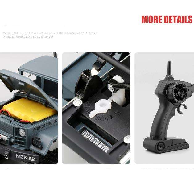 HD001B Four Wheel Drive Off-Road Climbing Load WIFI Control Real Walking Time Transmission Truck ...