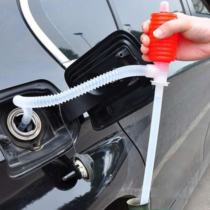 Creative Hand Manual Gas Oil Water Liquid Transfer Pump Siphon Hose for Car Motorcyle Truck Car L...