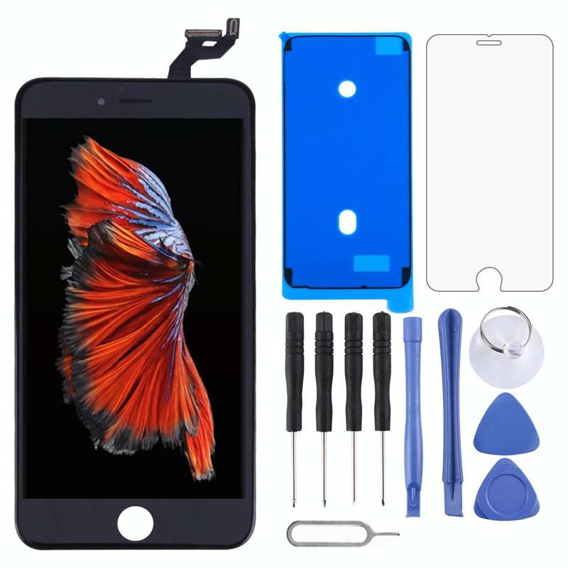 TFT LCD Screen for iPhone 6s Plus Digitizer Full Assembly with Frame (Black)