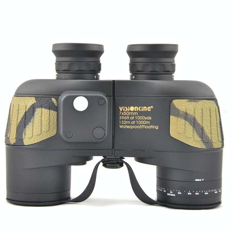Visionking 7x50 Powerful High Definition Waterproof Nitrogen Rangefinder Compass Binoculars Teles...