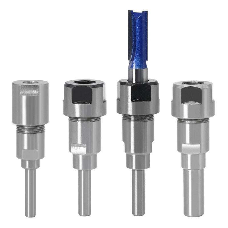 8mm To 1/2mm Engraving Trimming Machine Extension Pole Converter