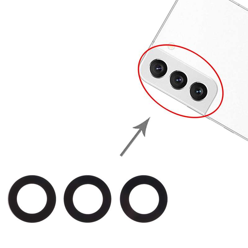 For Samsung Galaxy S22+ 5G SM-S906B 10set Back Camera Lens