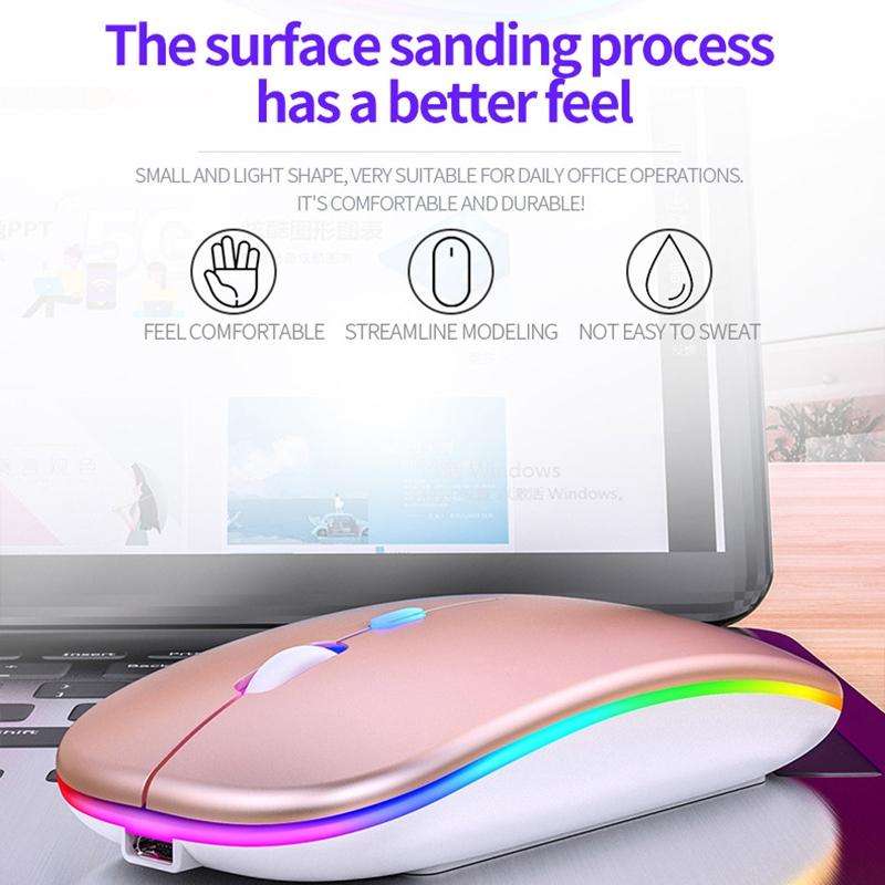 YINDIAO A2 2.4GHz 1600DPI 3-modes Adjustable Wireless Silent Mouse, Battery Powered(Black)