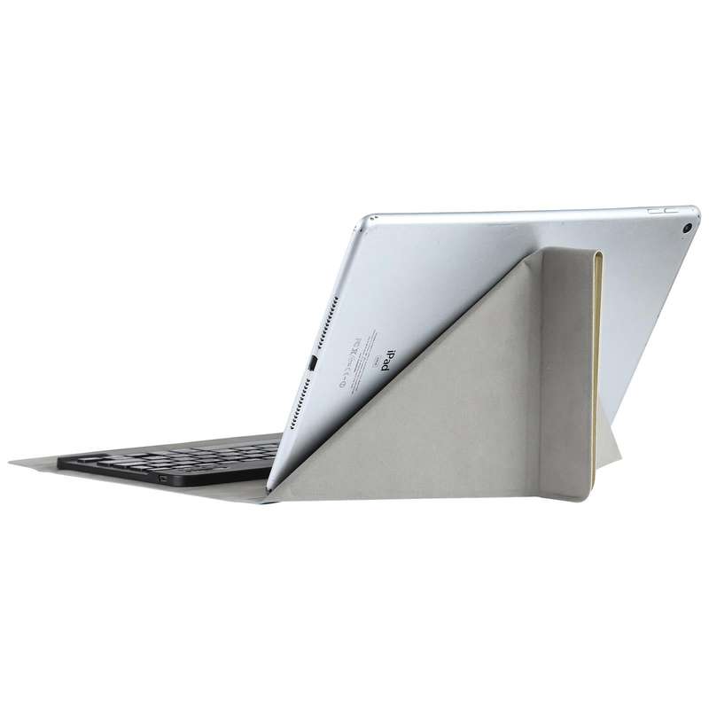 Universal Magnetic Detachable Ultra-thin Bluetooth Keyboard Tablet Case with Holder for iPad 9-10...