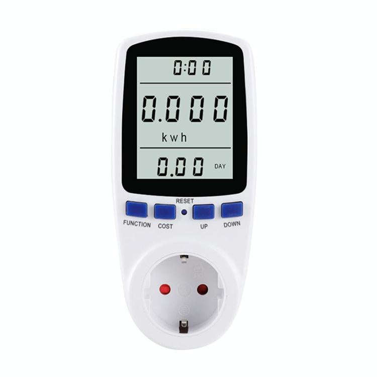 AC 230V 50Hz Max 16A LCD Display Energy Meter Watt Volt Voltage Power Analyzer Automatic Electric...