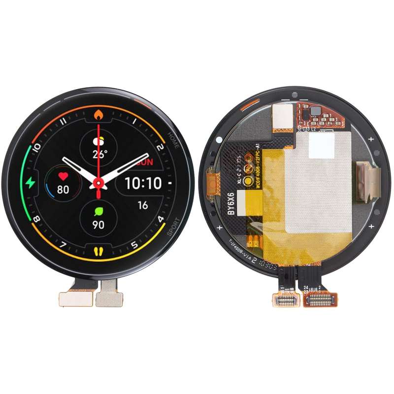 Original LCD Screen and Digitizer Full Assembly For Xiaomi Mi Watch XMWT06/Mi Watch Color Sports ...