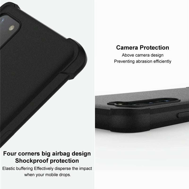 For ZTE nubia Red Magic 8 Pro 5G imak Shockproof Airbag TPU Phone Case(Matte Grey)