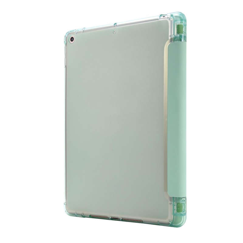 For iPad 10.2 2021 / 2020 / 2019 Airbag Deformation Horizontal Flip Leather Case with Holder & Pe...