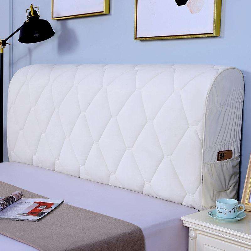Bedside All-Inclusive Anti-Collision Quilted Thick Fabric Protective Cover, Size: 60x120cm(Dutch ...
