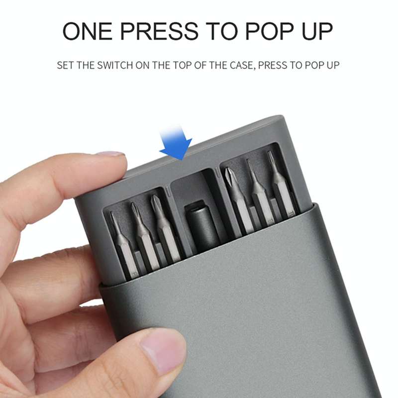 24 in 1 S2 Precision Screwdriver Set (Grey)