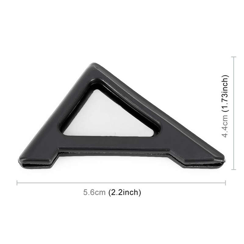 Universal Car Body Silicone Anti-collision Sticker Door corner Protector(Black)