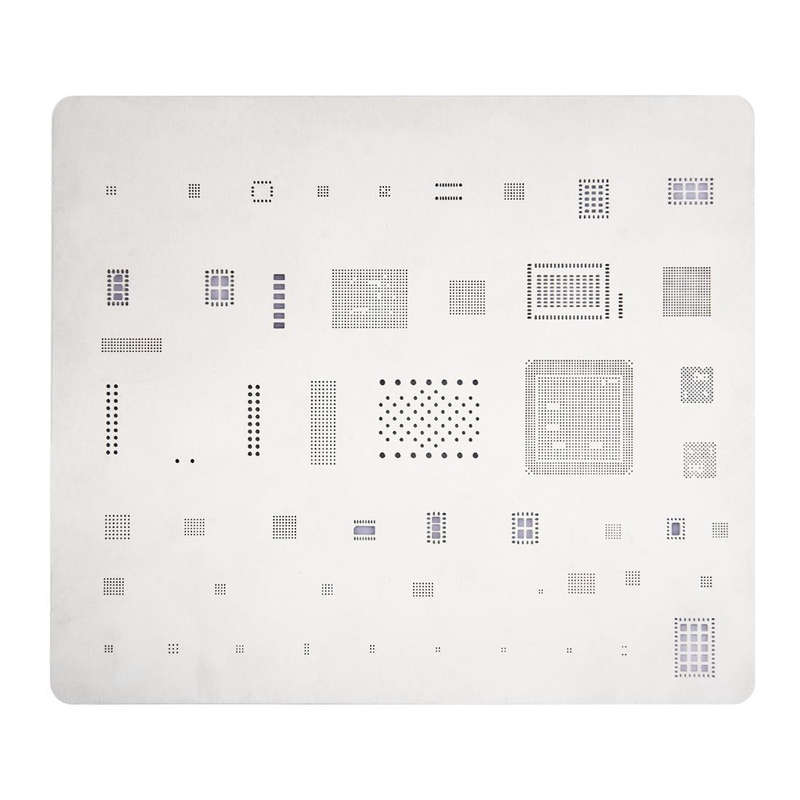 Mobile Phone Rework Repair BGA Reballing Stencils For iPhone 7 Plus