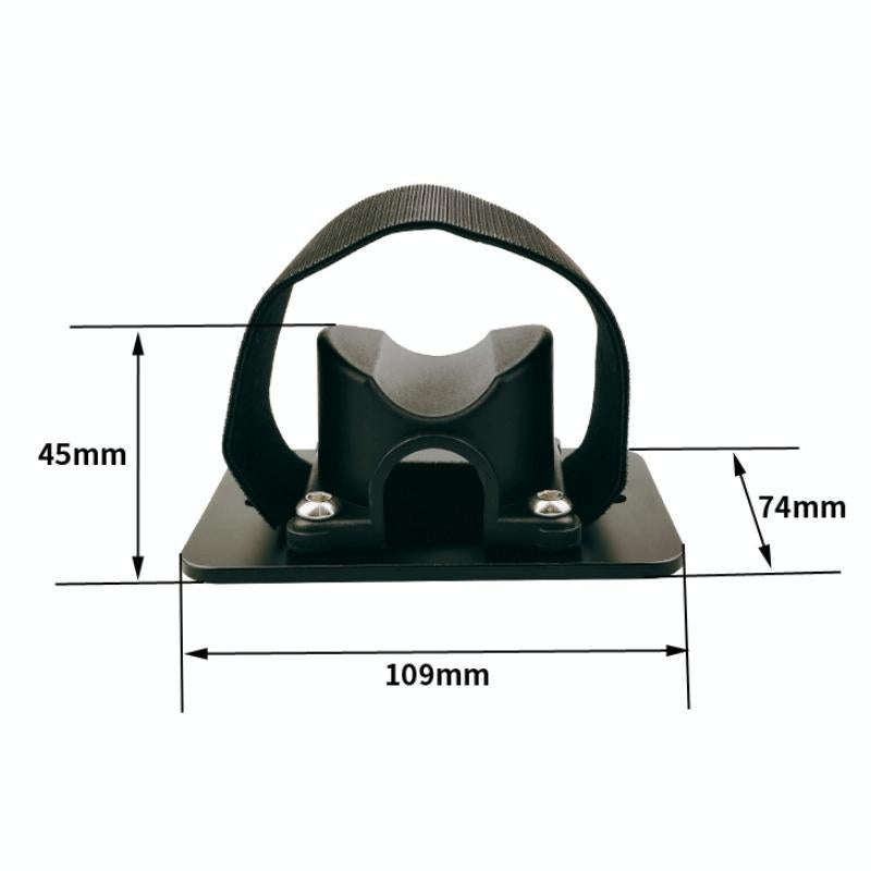 Bicycle Luggage Rack Front Fork Quickly Remove Fixed Clip, Color: RC010 Rear Wheel Fixed Seat