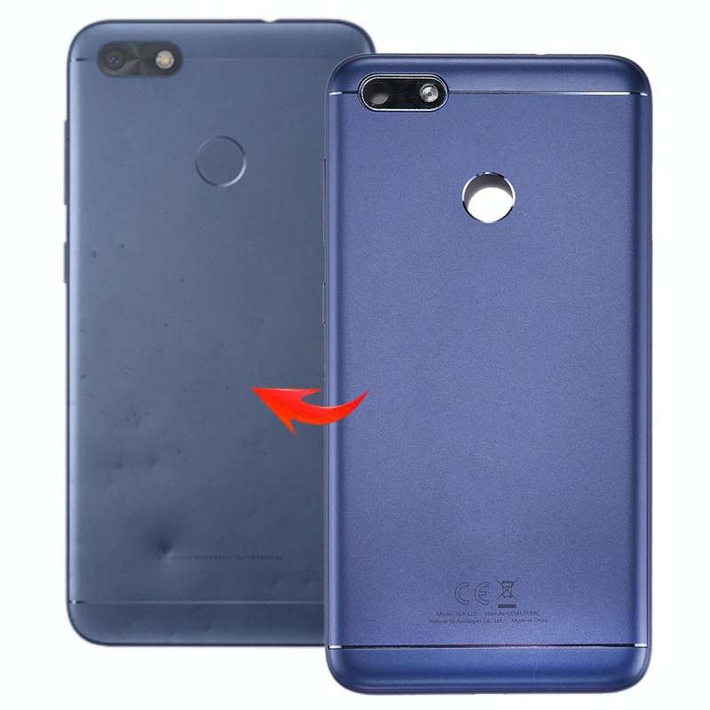 for Huawei Enjoy 7 / P9 Lite Mini / Y6 Pro (2017) Back Cover(Blue)