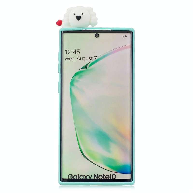 For Galaxy Note 10 Shockproof Cartoon TPU Protective Case(Clouds)