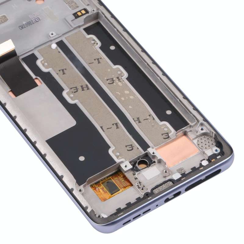 Original LCD Screen for TCL 10 Plus Digitizer Full Assembly with Frame (Purple)