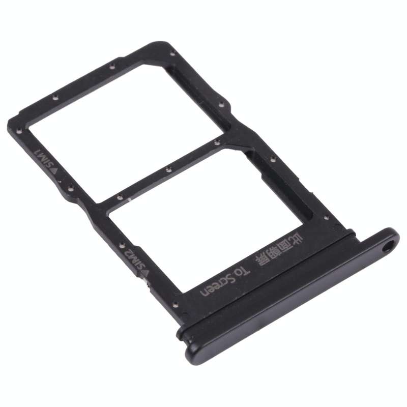SIM Card Tray + SIM Card Tray for Huawei Nova 8 (Black)