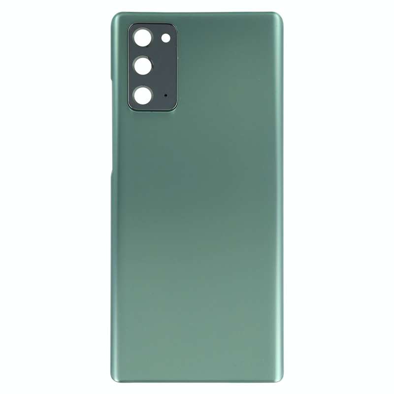 For Samsung Galaxy Note20 Battery Back Cover with Camera Lens Cover (Green)