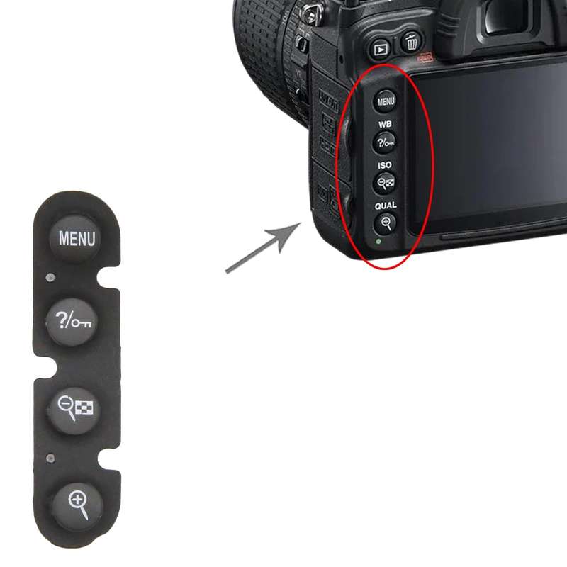 For Nikon D300 Menu Button Cap
