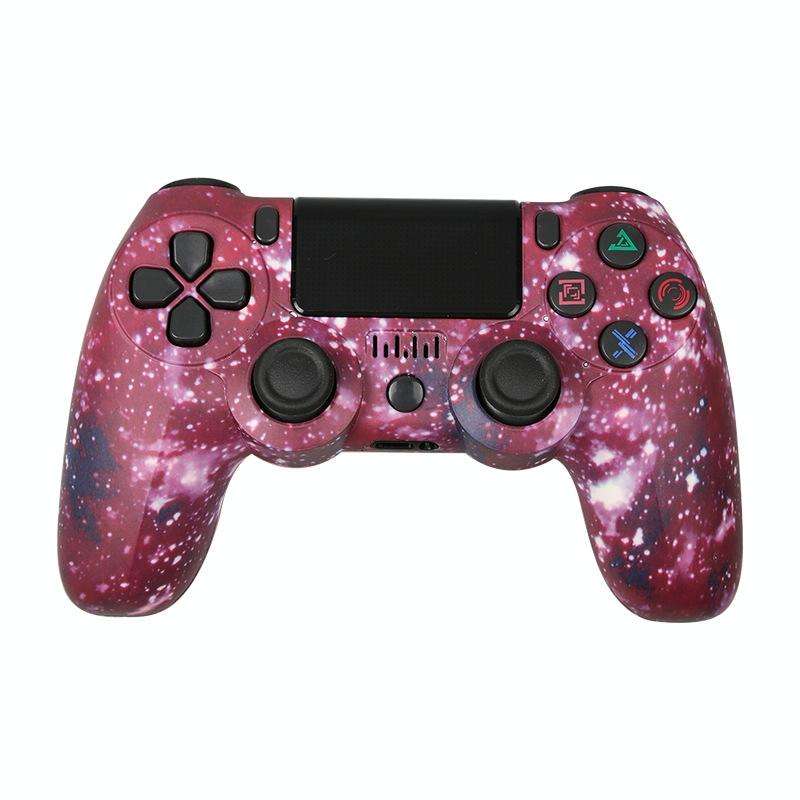 For PS4 Wireless Bluetooth Game Controller With Light Strip Dual Vibration Game Handle(Fantastic ...