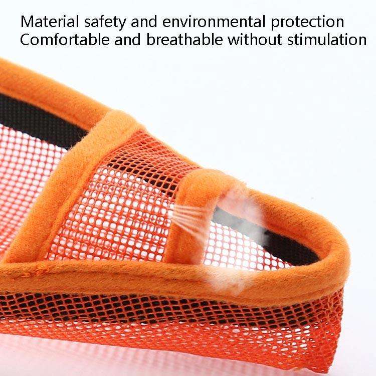 Dog Mouth Cover Anti-Bite Mesh Dog Mouth Cover Medium And Large Dogs Anti-Drop Mask XL(Green)