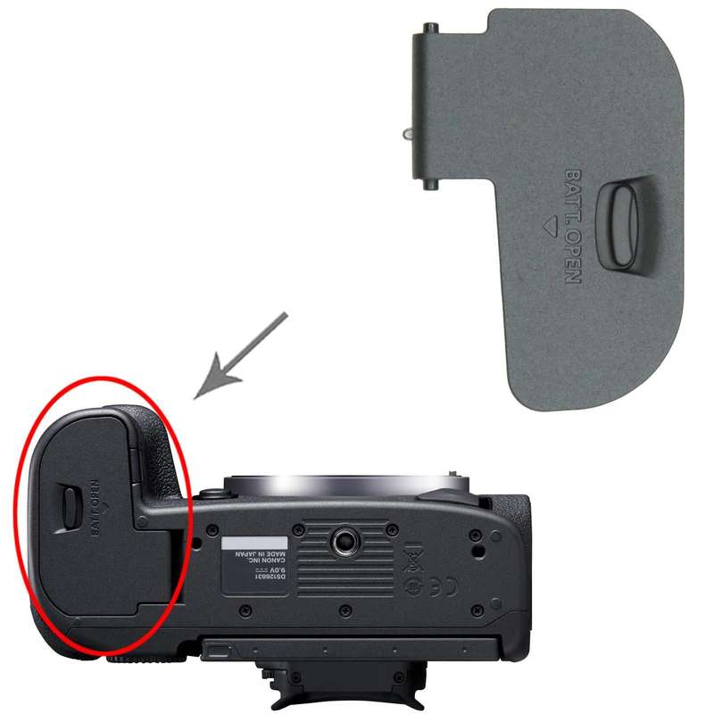 For Canon EOS R5 Original Battery Compartment Cover
