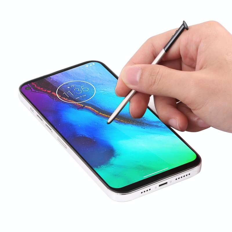 Capacitive Touch Stylus Pen for Motorola Moto G Stylus 2020 (Black)