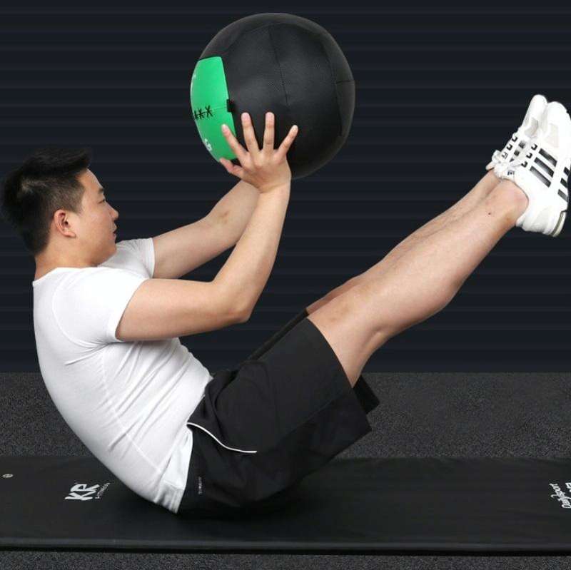 KR Balance Training Gravity Squash Soft Medicine Ball Fitness Sports Equipment without Filler, Ra...