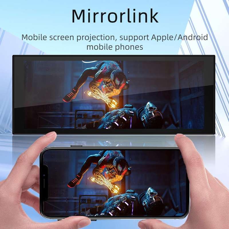 SWM 686 6.86 inch Android 12 Car Navigation Machine Radio Receiver Support Mobile Phone Interconn...