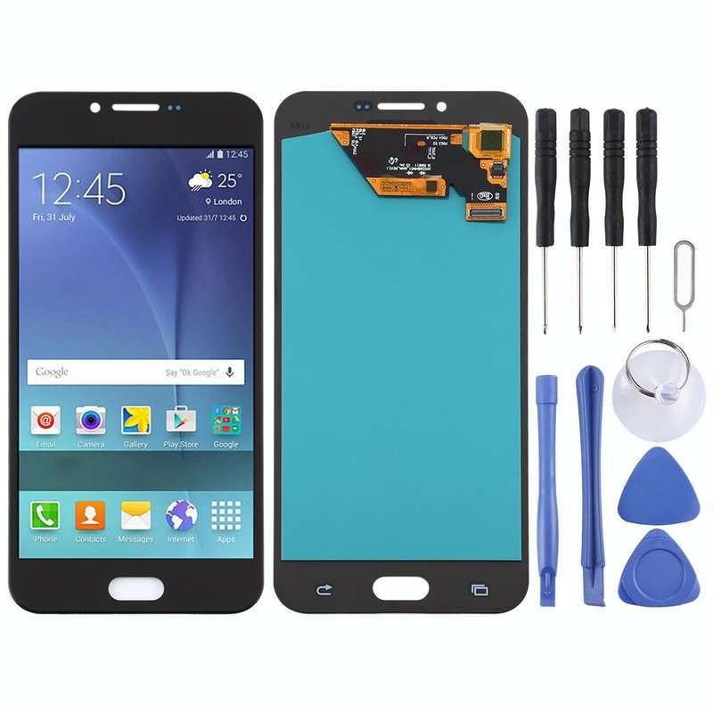 OLED LCD Screen for Samsung Galaxy A8 (2016) / SM-A810 with Digitizer Full Assembly (Black)