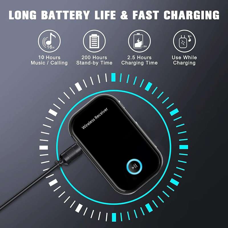 Car Bluetooth 5.0 Audio Receiver 3.5mm Bluetooth Converter