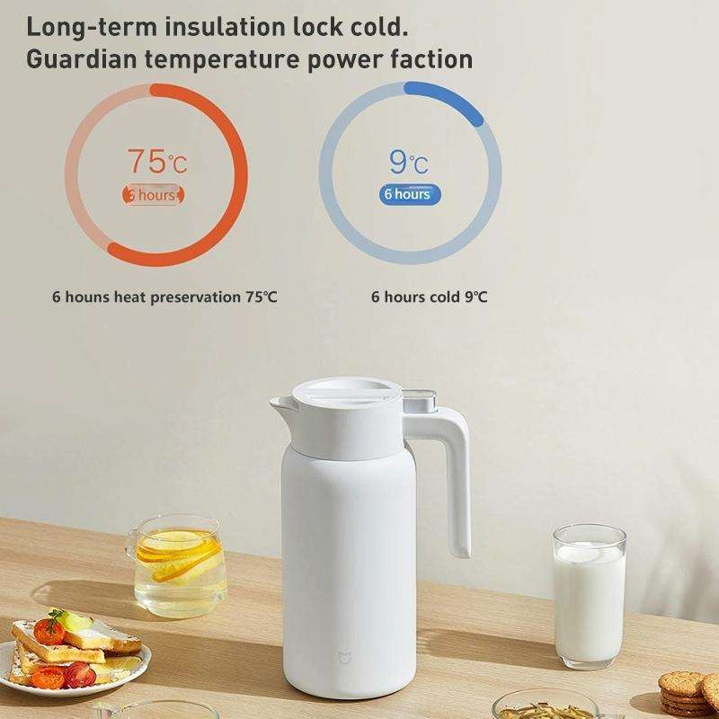 Original Xiaomi Mijia 1.8L Thermal Insulation Kettle(White)