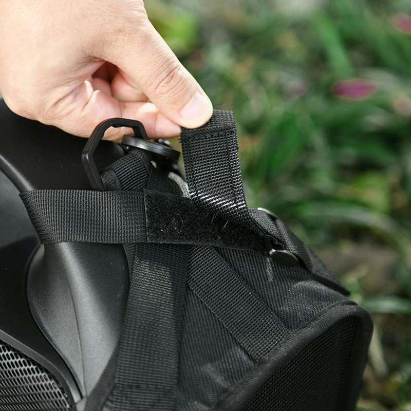 For Tribit StormBox Blast Speaker Case Fall-proof Carrying Strap Case Protective Cover(Black)