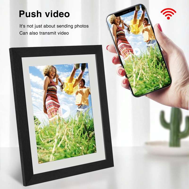 G100 10.1 inch LCD Screen WIFI Cloud Album Digital Photo Frame Electronic Photo Album with Touch ...