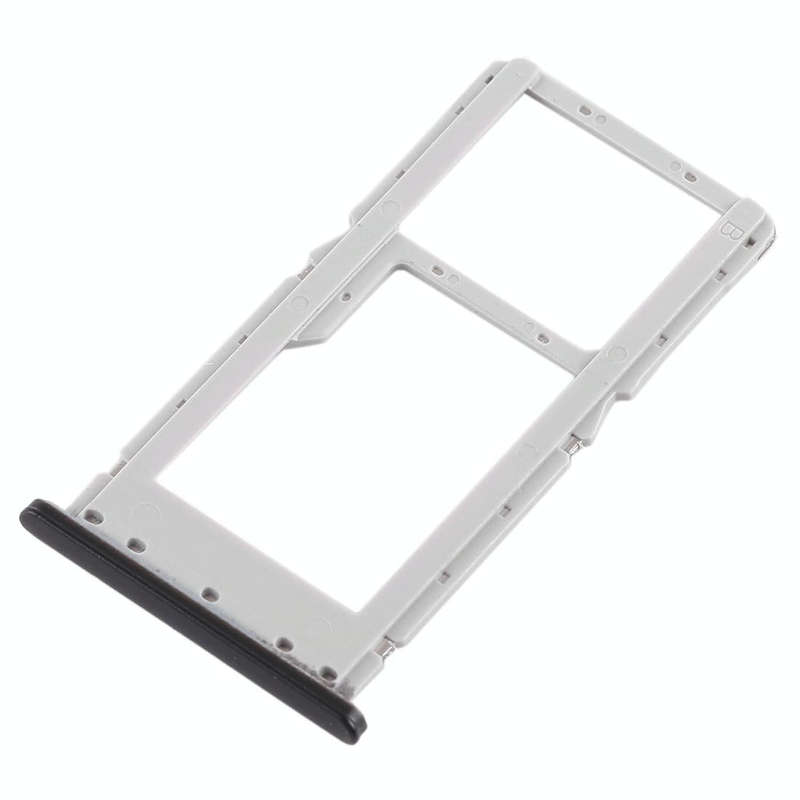 SIM Card Tray + SIM Card Tray / Micro SD Card Tray for Xiaomi Redmi Note 6 Pro (Black)