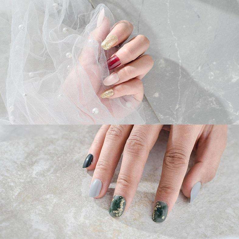 2 PCS Nail Art Photo Background Rock Pattern Display Board(C Style)