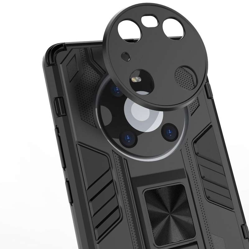 For Huawei Mate 40 Pro Supersonic PC + TPU Shock-proof Protective Case with Holder(Black)