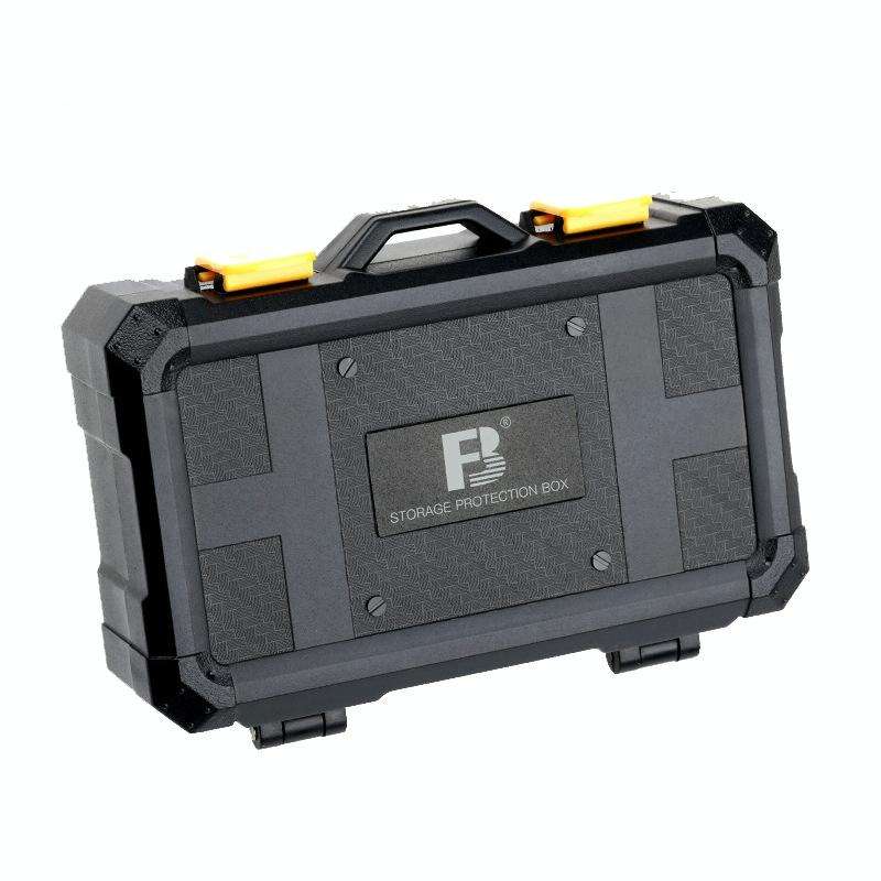 SCB08 Camera Battery Storage Card Protection Box Battery Storage Box(Black)